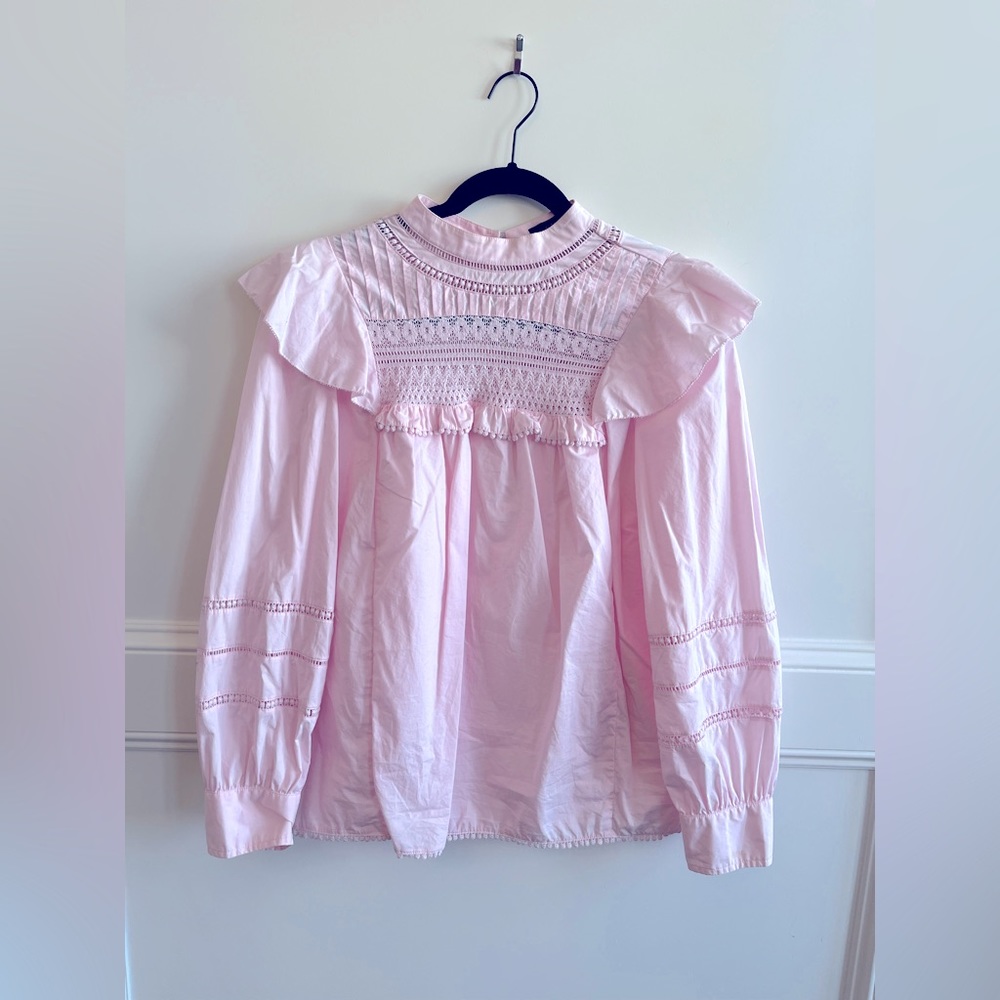 J. Crew Ruffle top - Picture 5 of 8
